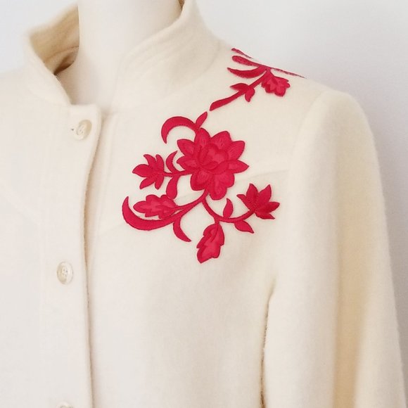 Refashioned Vintage Wool Jacket (L) - Picture 3 of 10